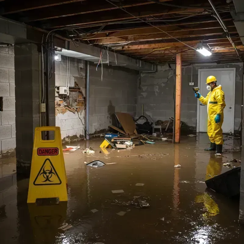 Flooded Basement Electrical Hazard in Dove Valley, CO Property